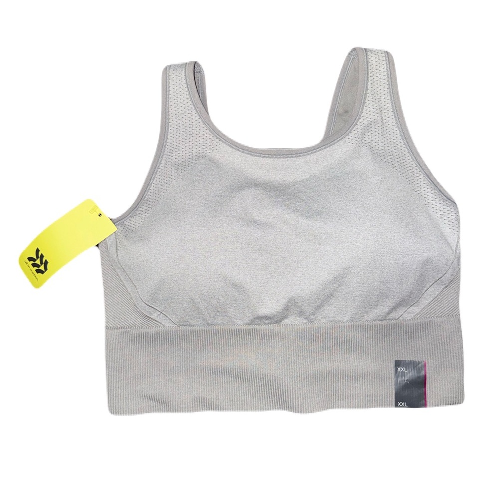 All in Motion Light Gray Sports Bra